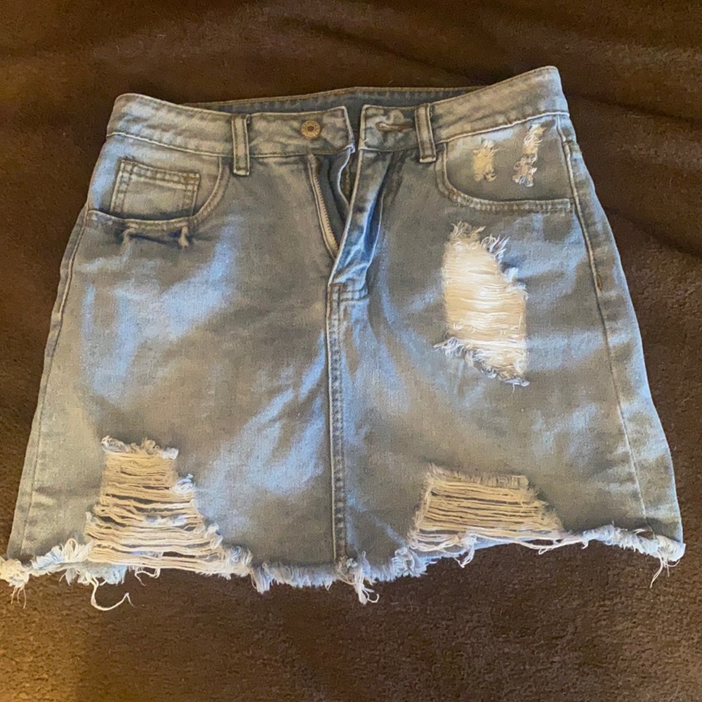 Denim Skirt